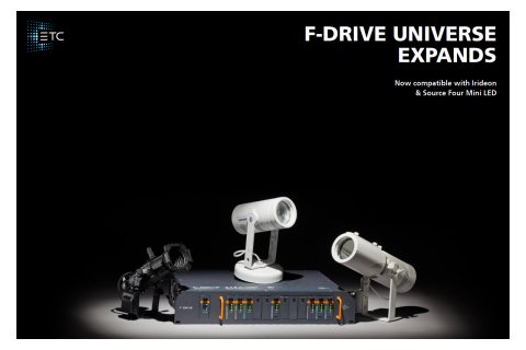 F-Drive Universe Expands - Now compatible with Irideon & Source Four Mini LED